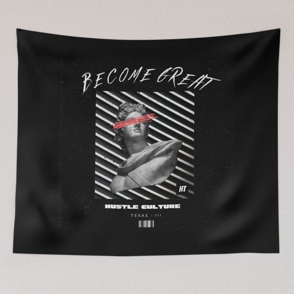 Item preview, 2022 "BECOME GREAT" Hustle Culture design designed and sold by HustlerTools100.