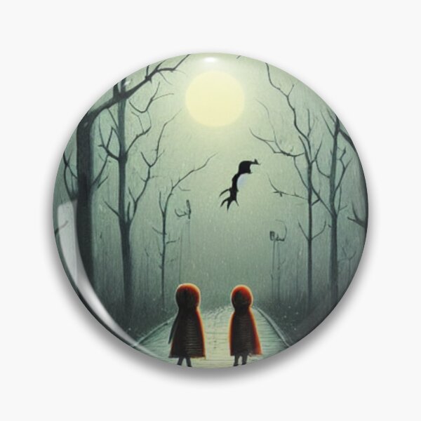 Artikelvorschau, Die spöttischen Zwillinge in der Halloween-Nacht des Blackwood Path entworfen und verkauft von 18thCircusCat.