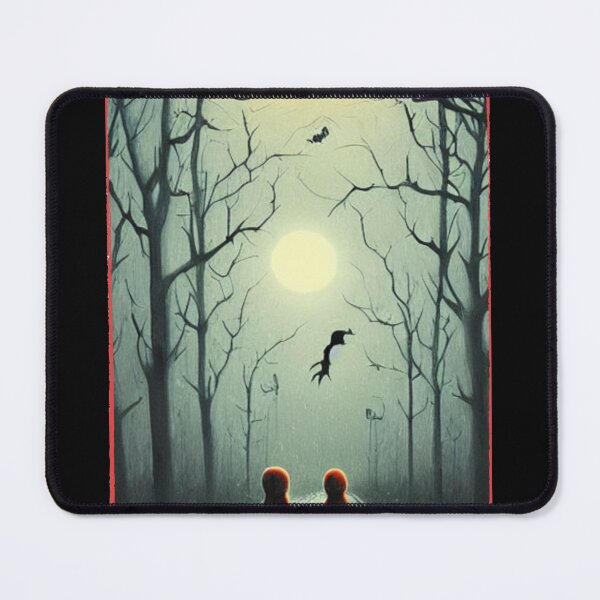 Item preview, The Mocking Twins On Blackwood Path Halloween Night designed and sold by 18thCircusCat.