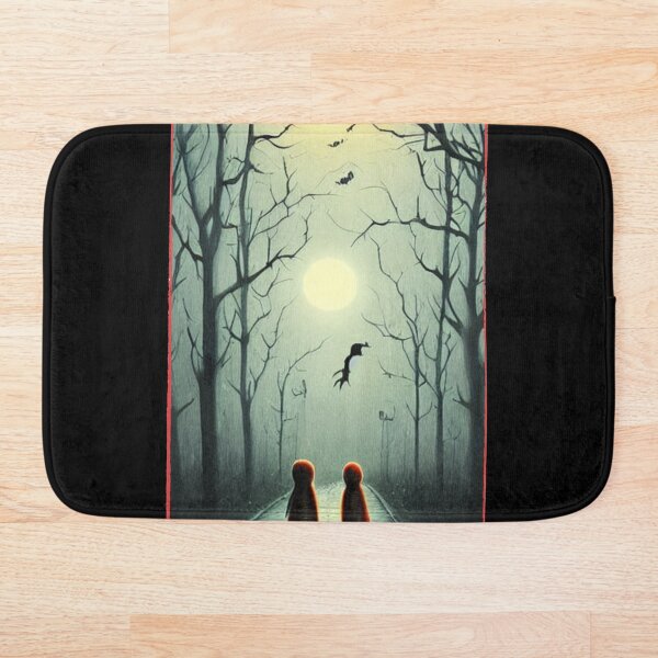 Item preview, The Mocking Twins On Blackwood Path Halloween Night designed and sold by 18thCircusCat.