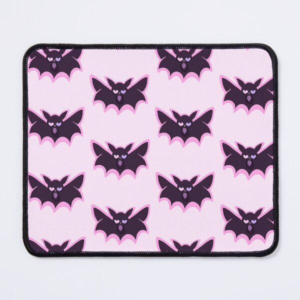 Item preview, Pink Heart-eyed Bat designed and sold by TheFoxyWolfShop.
