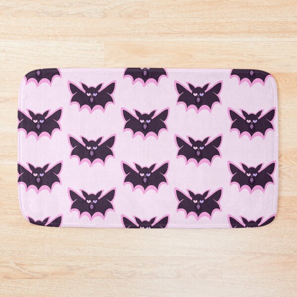 Item preview, Pink Heart-eyed Bat designed and sold by TheFoxyWolfShop.