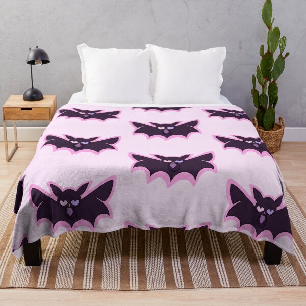 Item preview, Pink Heart-eyed Bat designed and sold by TheFoxyWolfShop.