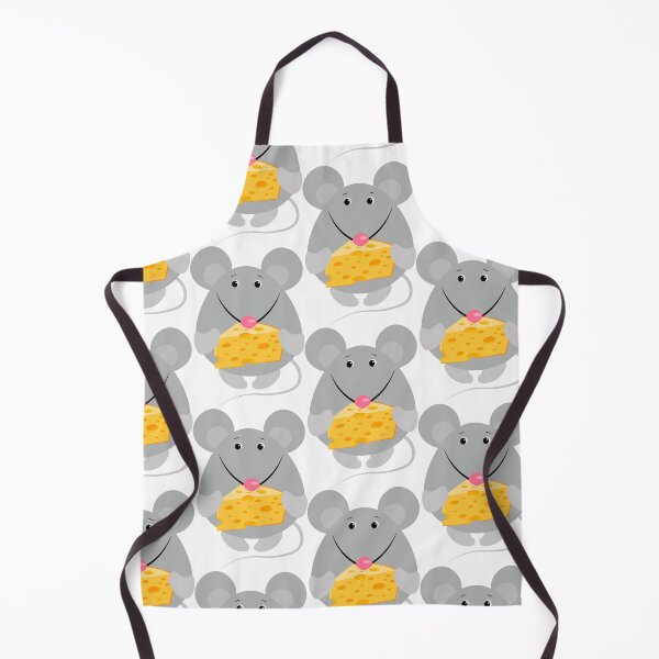 Item preview, gray mouse with a piece of cheese designed and sold by Zhanna LL.
