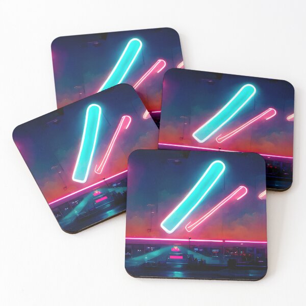 Item preview, Abstract Vaporwave designed and sold by Foodcolored.