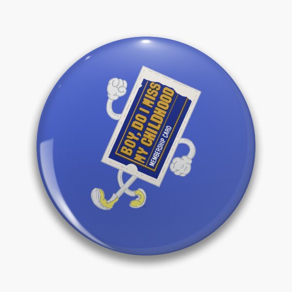 Item preview, “Boy, Do I Miss My Childhood” Membership Card designed and sold by FoxTrotMadlyArt.