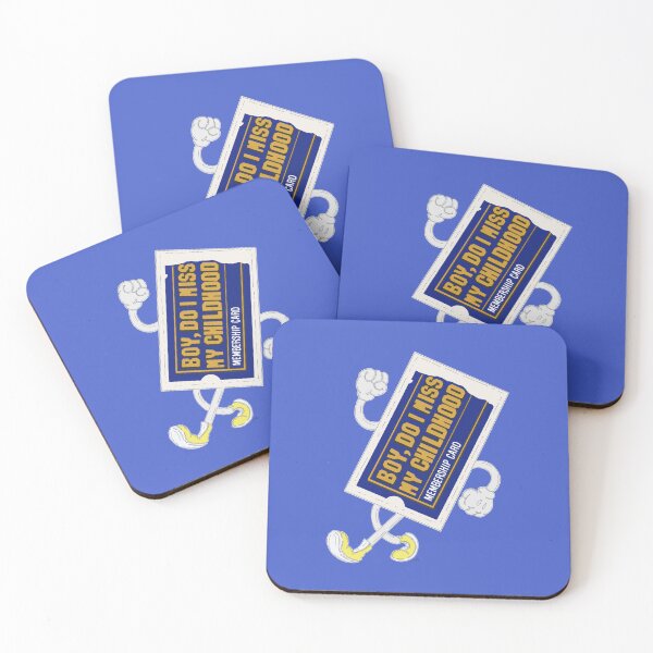 Item preview, “Boy, Do I Miss My Childhood” Membership Card designed and sold by FoxTrotMadlyArt.