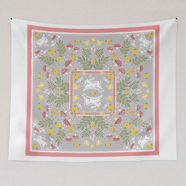 Item preview, Bunny in the Woods- Pink designed and sold by RDevane.