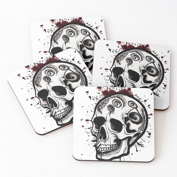 Item preview, #SkullLove Blood Skull designed and sold by MindGlowArt.