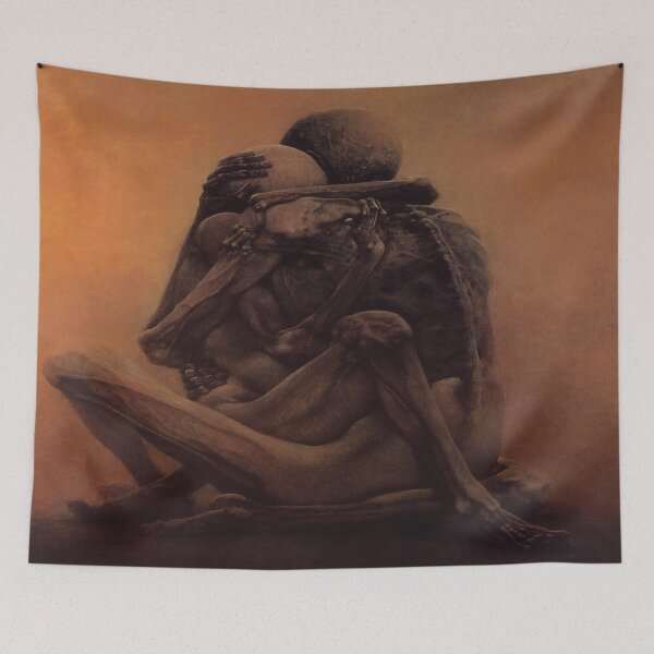 Item preview, Untitled painting by Zdzislaw Beksinski  designed and sold by beoverpowered.