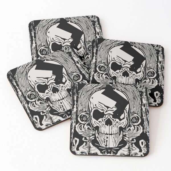 Item preview, #SkullLove Evil Skull 001 designed and sold by MindGlowArt.