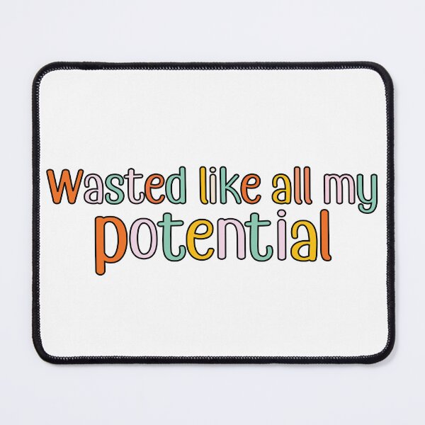 Item preview, Wasted Like All My Potential designed and sold by retro10.