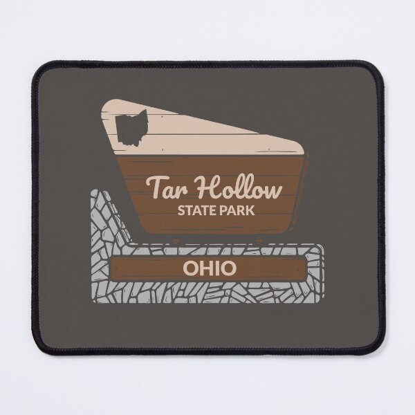 Item preview, Tar Hollow State Park Ohio Entrance Welcome Sign OH designed and sold by palmettodigital.