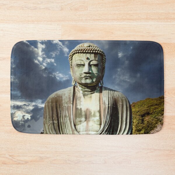 Item preview, Beautiful Buddha Kamakura JAPAN Daibutsu Art Print designed and sold by XIX361ART.