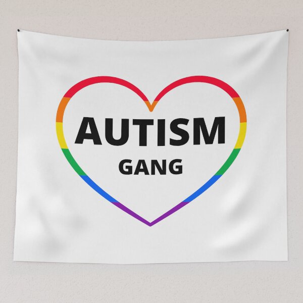 Item preview, Autism Gang Pride Heart designed and sold by Forethoughts.