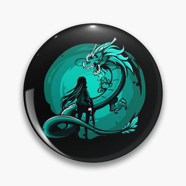 Artikelvorschau, Türkisfarbenes Anime Girl und Dragon Design entworfen und verkauft von Dven-Clothes.