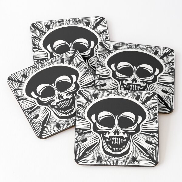 Item preview, #SkullLove Evil Skull 008 designed and sold by MindGlowArt.