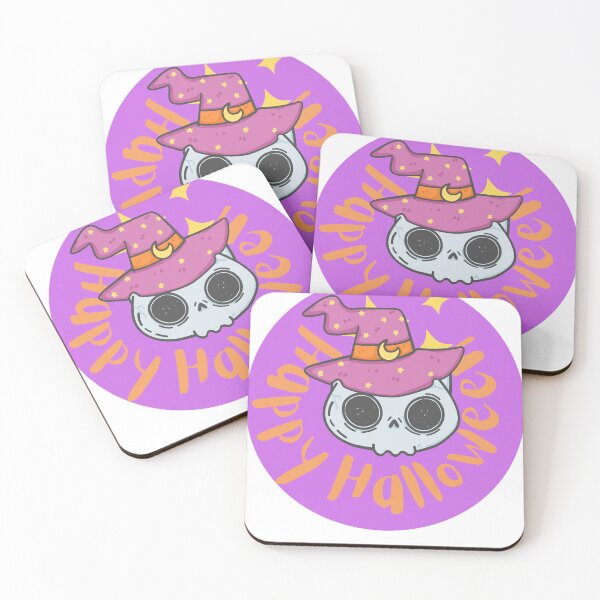 Item preview, Halloween cat wizard, witch, magic purple circle designed and sold by fluffyfluky.