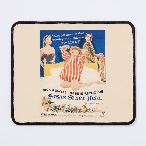 Item preview, Susan Slept Here 1954 Hi Resolution Theatrical Release Movie Poster Gifts designed and sold by Maljonic.