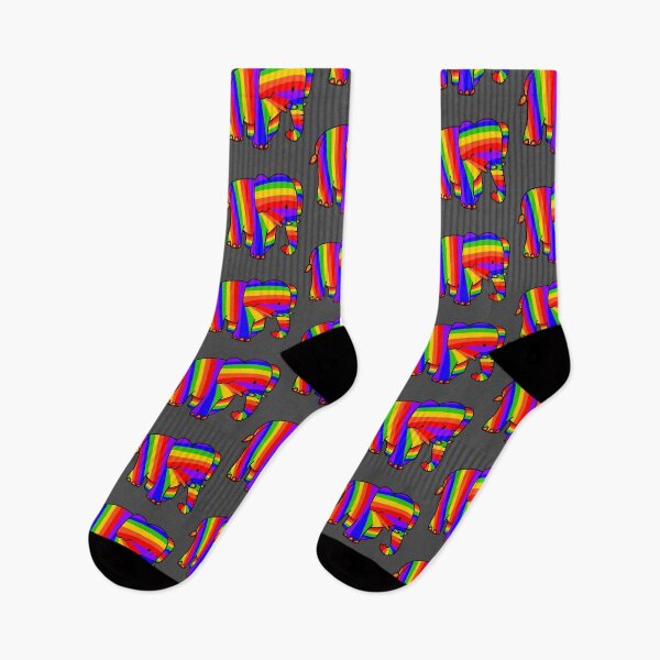 Item preview, Rainbow Elephant  designed and sold by Zoo-by-AJ.