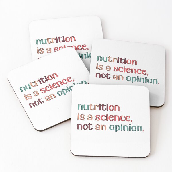 Item preview,  nutrition is a science, not an opinion designed and sold by retro10.