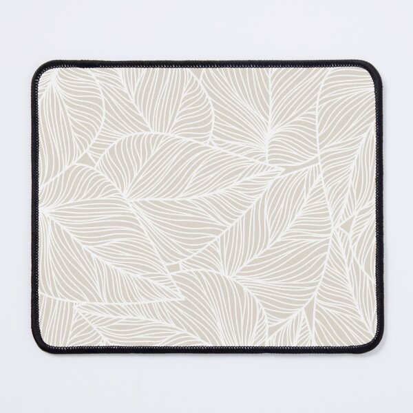 Item preview,  beige and white abstract leaves pattern - Botanicals backgraund designed and sold by Tasha-design.