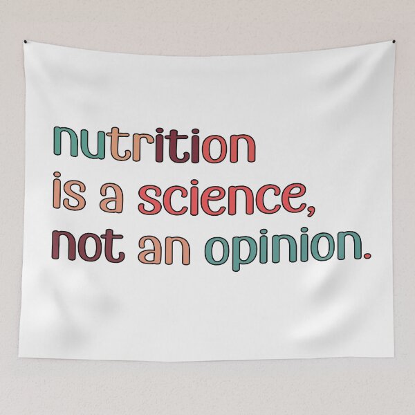 Item preview,  nutrition is a science, not an opinion designed and sold by retro10.