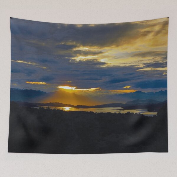 Item preview, Sunset landscape photography lakeview  designed and sold by marghe41.