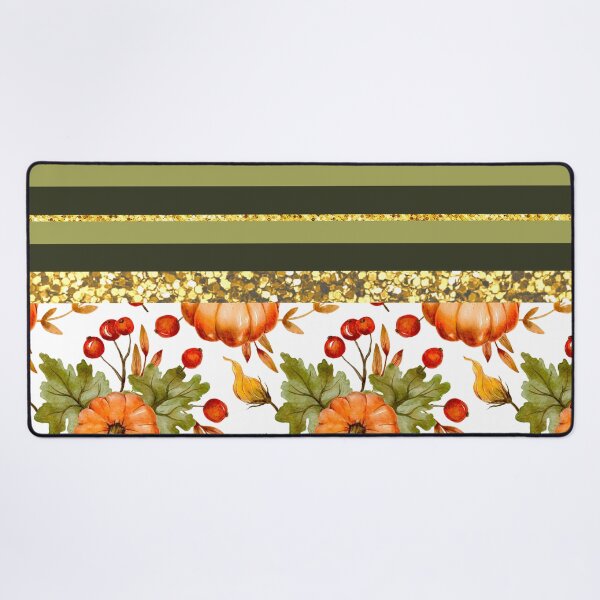 Item preview, Pumpkin And Berries With Glitter (Horizontal Stripes 1) designed and sold by SimplyMe-Plus.