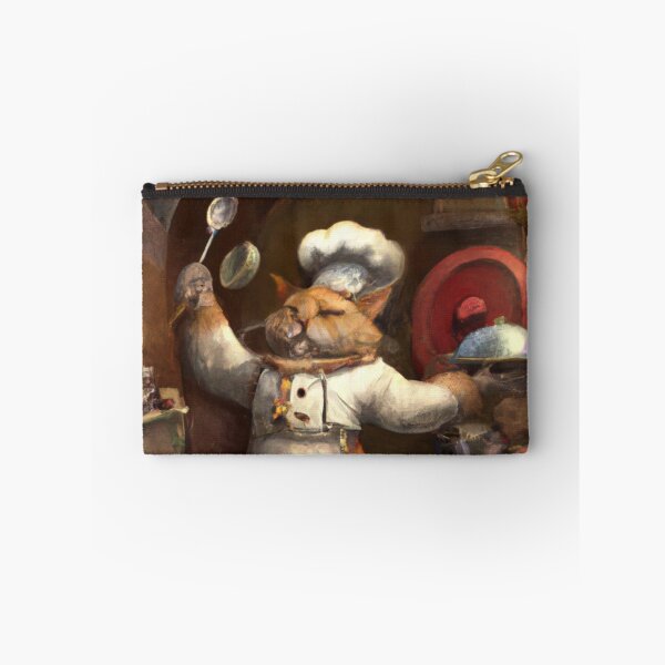 Item preview, Lyam the Cat, perfecting a dish (Baroque) designed and sold by thecatandkettle.