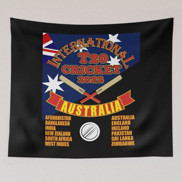 Item preview, Cricket Internacional T20 Australia 2022 designed and sold by MimsTees.