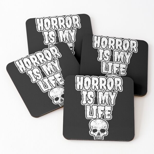 Item preview, Horror is my life Unique Design  designed and sold by Latenighttalkin.