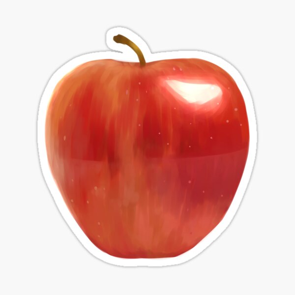 an apple a day Sticker
