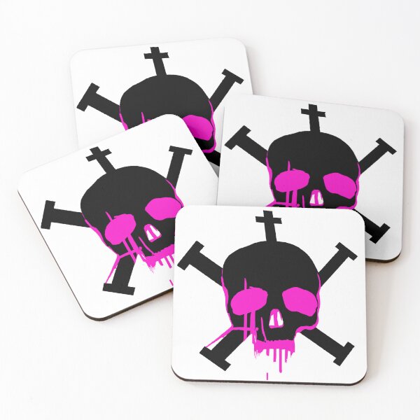 Item preview, #SkullLove Punk Skull 001 designed and sold by MindGlowArt.