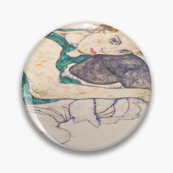 Item preview, HD Seated Woman With Legs Drawn Up , by Egon Schiele - HIGH DEFINITION designed and sold by beoverpowered.