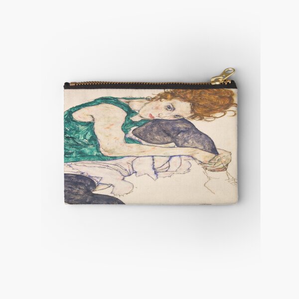 Item preview, HD Seated Woman With Legs Drawn Up , by Egon Schiele - HIGH DEFINITION designed and sold by beoverpowered.
