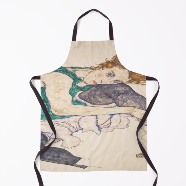 Item preview, HD Seated Woman With Legs Drawn Up , by Egon Schiele - HIGH DEFINITION designed and sold by beoverpowered.