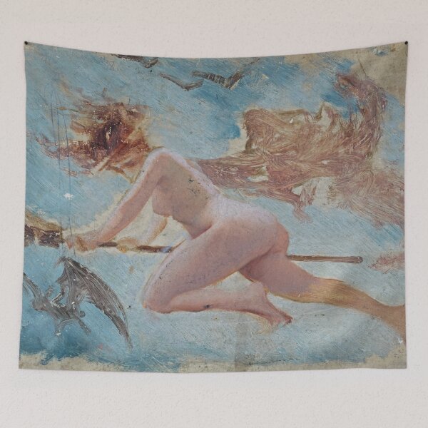 Item preview, Study of a Witch, by Luis Ricardo Falero designed and sold by beoverpowered.