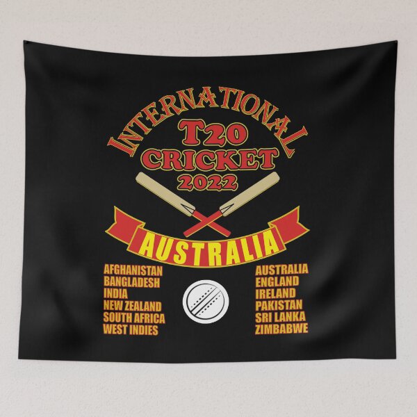 Item preview, Cricket Internacional T20 Australia 2022 designed and sold by MimsTees.