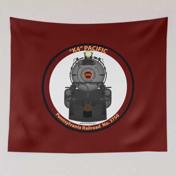 Item preview, Pennsylvania Railroad "K4" Circle Design designed and sold by WNYRailDesign.