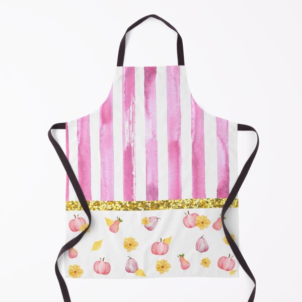 Item preview, Pink Pumpkins And Flowers With Glitter (Stripes 1) designed and sold by SimplyMe-Plus.