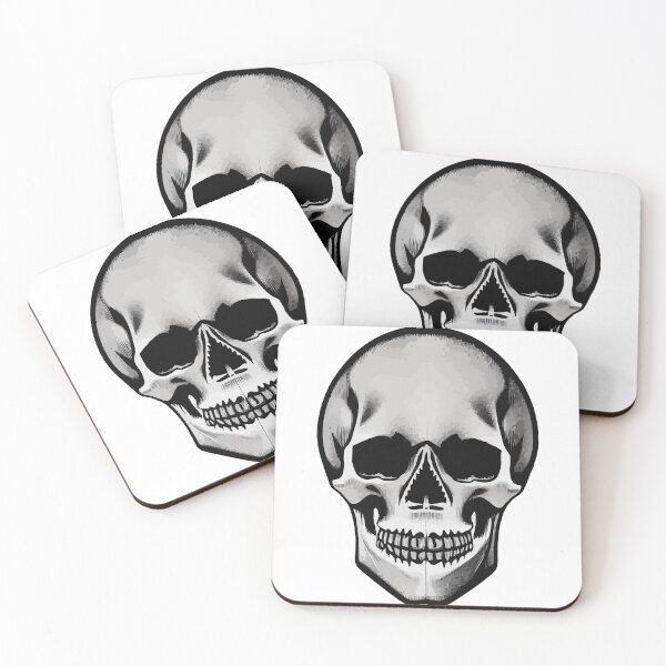 Item preview, #SkullLove Staring Skull designed and sold by MindGlowArt.