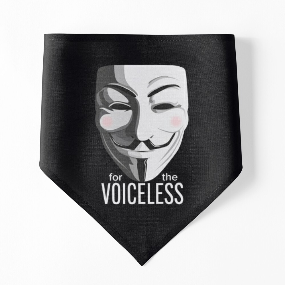 Anonymous Logo (Guy Fawkes Mask)' Bandana