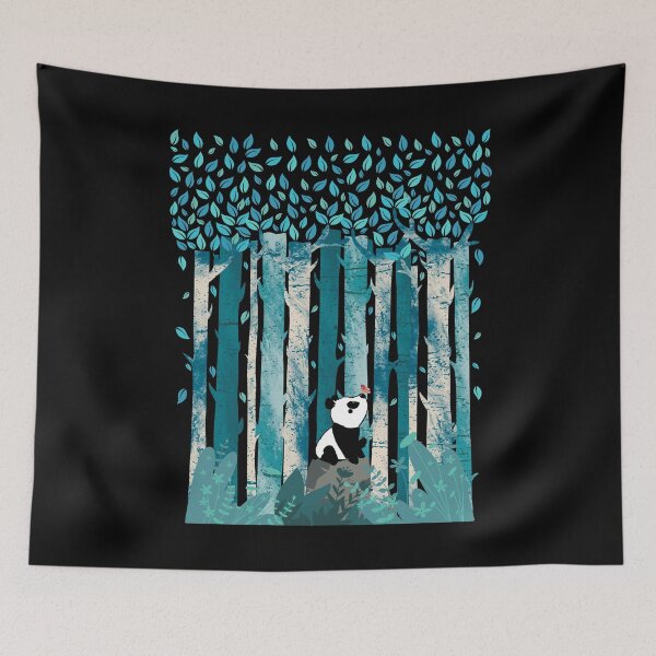 Item preview, Baby panda in forest designed and sold by MoSaid.