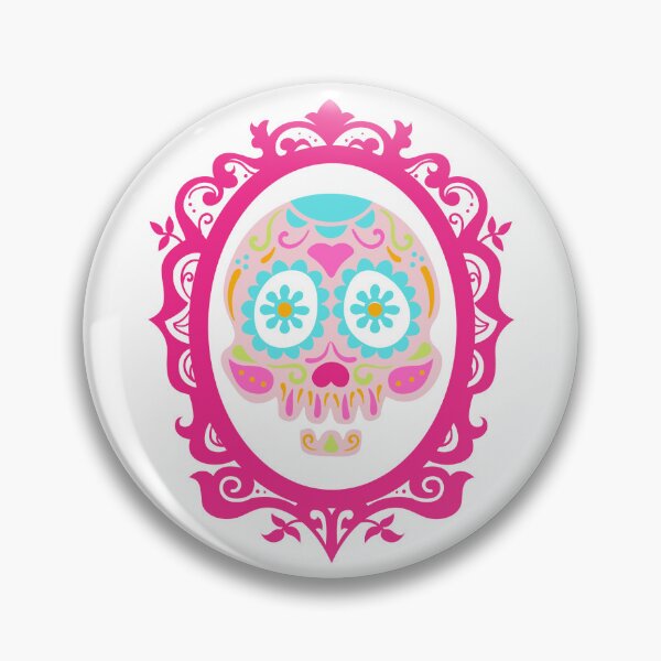 Item preview, Day of the Dead Calavera Cameo designed and sold by lunabethdesigns.
