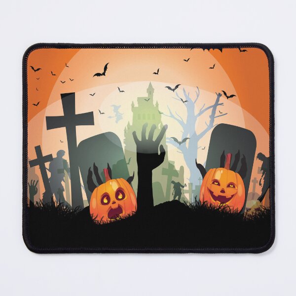 Item preview, Graveyard Pumpkin Halloween designed and sold by Pyro-Store.