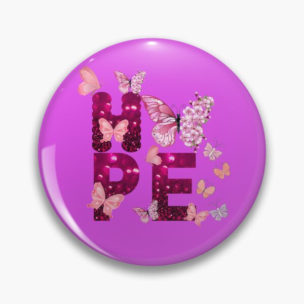 Item preview, Hope ( Cancer Awareness) Pink butterflies  designed and sold by Magdeline Arts & Designs .