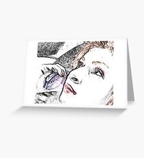 chatting Greeting Card