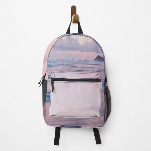 Item preview, Clam ocean waves and purple sky view on Friday evening  designed and sold by Durgaa D.