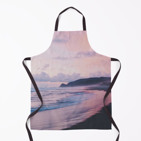 Item preview, Clam ocean waves and purple sky view on Friday evening  designed and sold by Durgaa D.